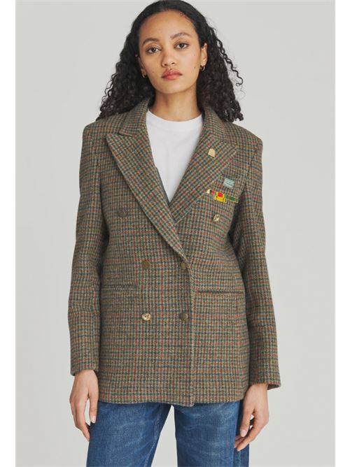 giacca doppiopetto ROY ROGER'S | DOPPIOPETTO PIE DE POULEC0534